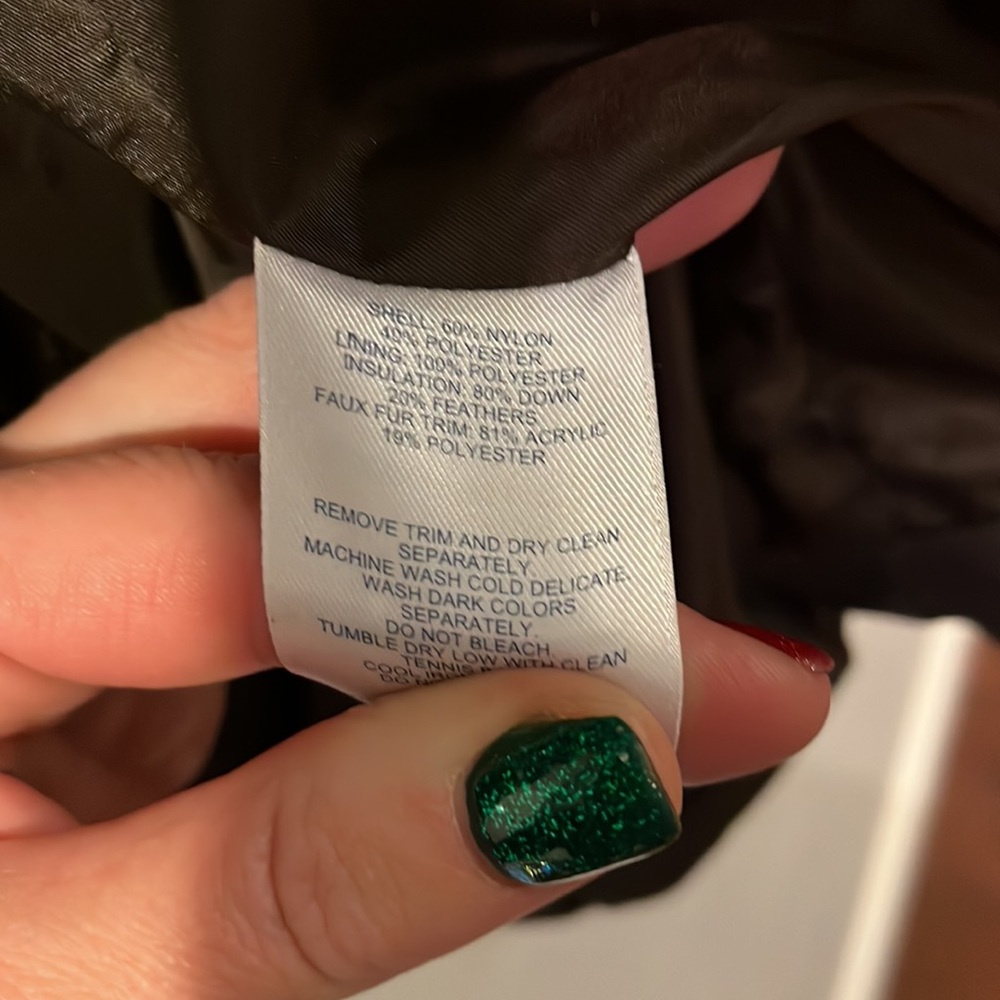 Lands End. S. 6-8. Brown puffer vest. Like new! make an offer - Picture 6 of 7
